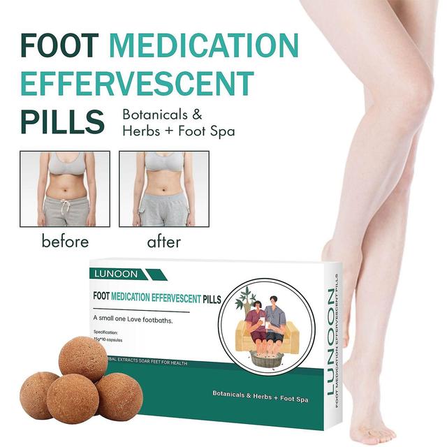 Flye Foot Medication Effervescent Pills,essential Oil Footbath Effervescent Tablets,footbath Effervescent Tablet White on Productcaster.