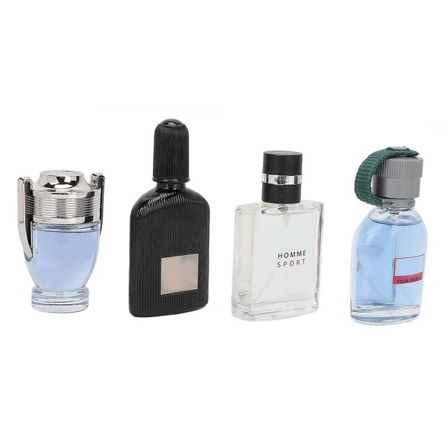 Set di profumi da uomo - 4 pezzi di fragranza floreale oceanica, colonia sportiva di lunga durata (25 ml) on Productcaster.