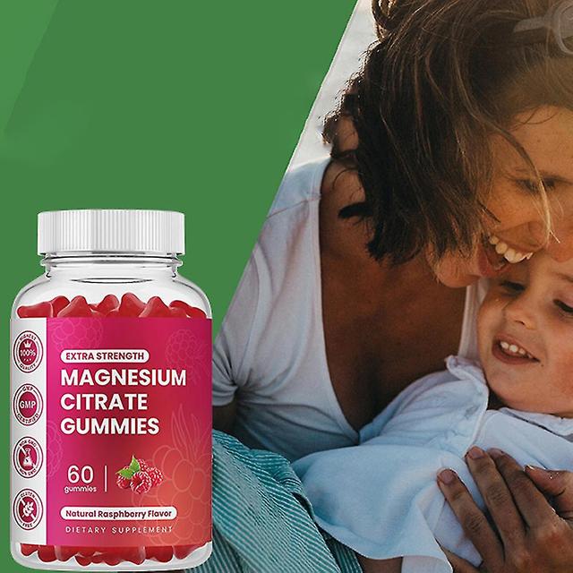 3-pack Magnesium Citrate Gummies For Healthy Relaxation Muscle And Heart Gummies With Magnesium Calcium Magnesium Chloride Gummies For Healthy Relaxat on Productcaster.