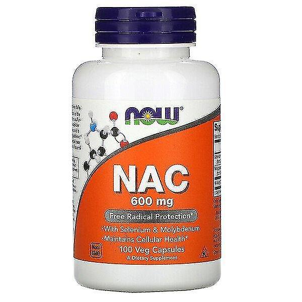 Now Foods, NAC, 600 mg, 100 Veg Capsules on Productcaster.