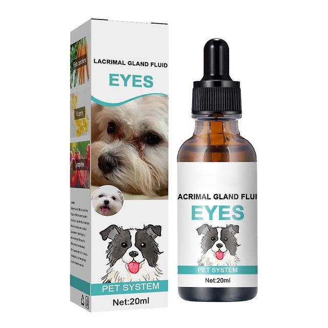 Eye Cleaner For Dogs Pet Eyes Wash Drops Easy To Use Dropper Bottle 20ml on Productcaster.