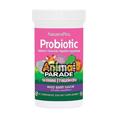 Nature's Plus Animal Parade Probiotic 30 tabliet on Productcaster.