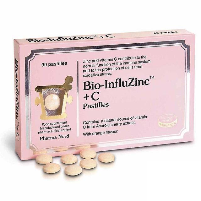 Pharma Nord Pharmanord Bio-InfluZinc Plus C Pastilles 90 on Productcaster.