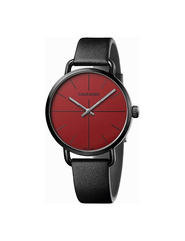 Calvin Klein Mens Quartz Watch K7B214CP Black on Productcaster.