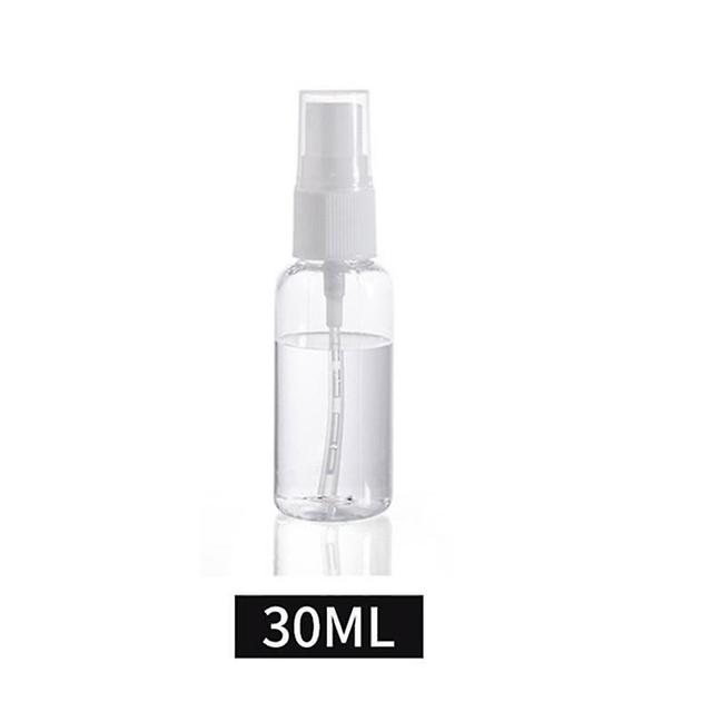 20/30/50/100ml Frascos Recarregáveis Plástico Transparente Perfume Atomizador Mini Frasco de Spray Vazio Acessórios de Viagem Portáteis 30ml on Productcaster.