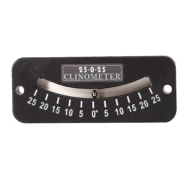 25-0-25 Inclinometer Mini Protractor Inclinometer Angle Measuring Instrument Tilt Gauge Slope Meter on Productcaster.