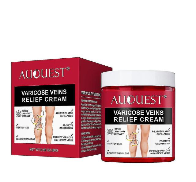 Kimi Auquest Leg Blood Vessel Bulge Calf Swelling Earthworm Leg Pain Relief Varicose Cream -n3725 on Productcaster.