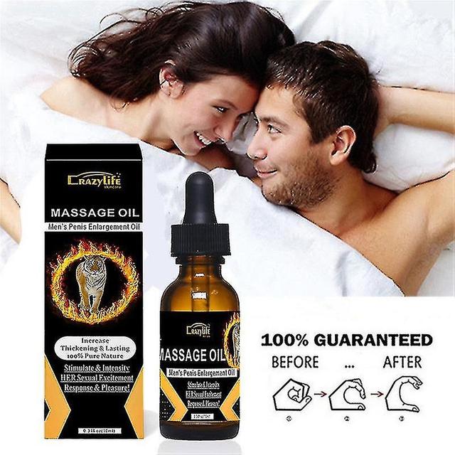 Massage Oil Men's Massage Essential Oil Lasting Products Premature Ejaculation Fast Erection Prolon on Productcaster.