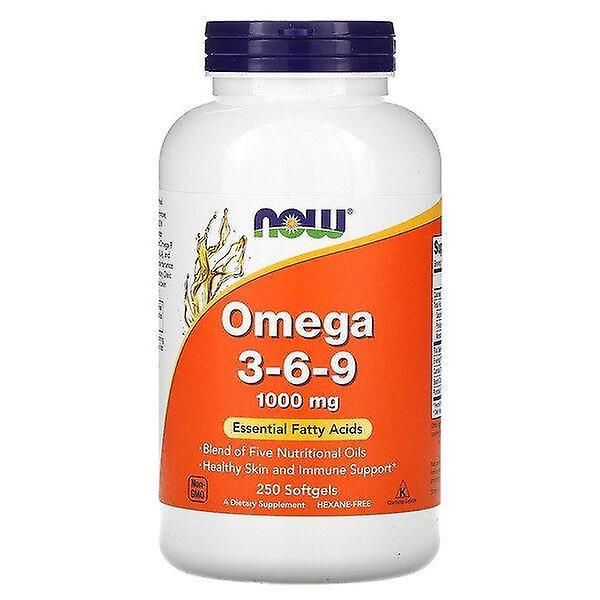 Now Foods, Omega 3-6-9, 1,000 mg, 250 Softgels on Productcaster.