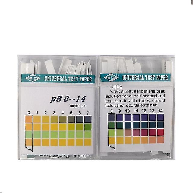 Dewenwils Dww-2 Boxes Of Plastic Ph Test Papers, Universal (ph 0-14), Saliva Soap Urine Food Liquid Water And Soil Testing Laboratory Monitoring on Productcaster.