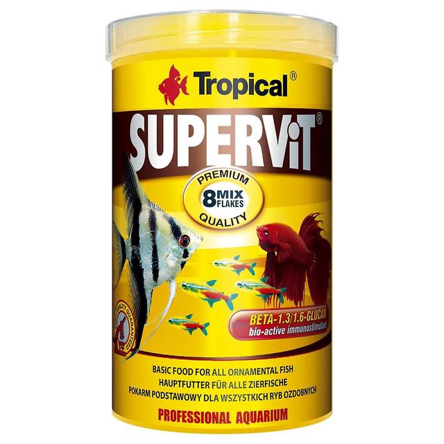 Born Pretty Tropical Supervit Flakes 100ml/20g Tropical Supervit Flakes 100ml/20g Daily Food For All Ornamental Fish High Quality Aquarium F on Productcaster.