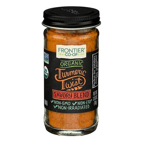 Frontier Coop Organic Turmeric Twist, pikantna mieszanka 2,5 uncji (opakowanie 6 sztuk) on Productcaster.