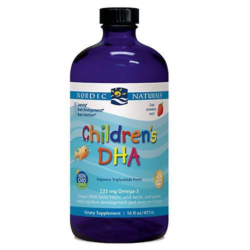 Nordic Naturals Children's DHA, Jordbær 16 oz (Pakke med 3) on Productcaster.