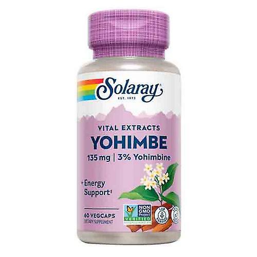 Solaray Yohimbe Extract,135 mg ,60 Caps (Pack of 3) on Productcaster.