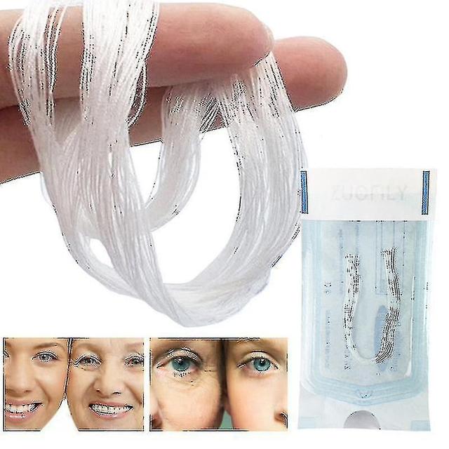 10pack Protein Thread No Needle Gold Protein Line Absorbable Anti-wrinkle Face Filler Women Beauty Care Skin Collagen Based-ph on Productcaster.