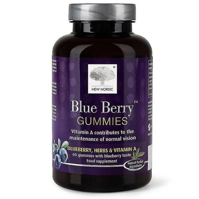 Nieuwe Nordic Blue Berry Gummies 60 (NLF075) on Productcaster.