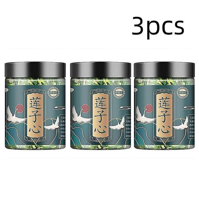 3pcs Lotus Seed Core Tea For Men,liver And Kidney Care Tea,men's Essentials Pure Chinese Herbal Tea, Dried Lotus Plumule Lotus Embryo Tea on Productcaster.