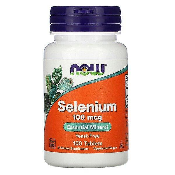 Now Foods, Sélénium, 100 mcg, 100 comprimés on Productcaster.