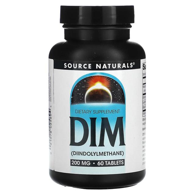 Source Naturals Kilde Naturals, DIM, 200 mg, 60 tabletter on Productcaster.