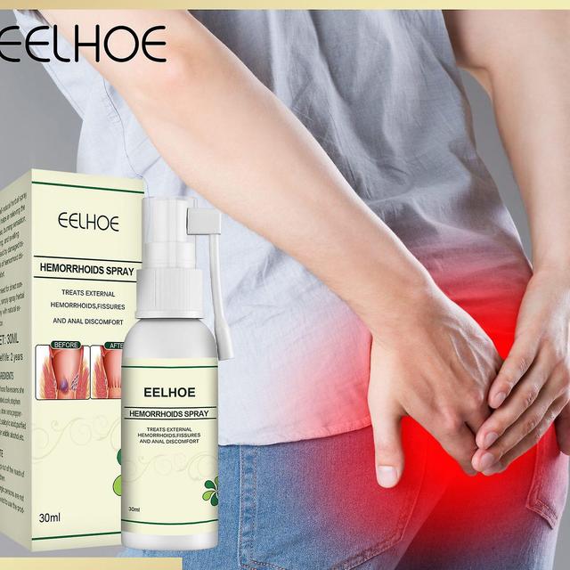 Eelhoe Natural Herbal Hemorrhoids Spray Ointment Hemorrhoids External Pain Treatment Anal Fissure Mixed Medical Spray Free Ship Xinmu on Productcaster.