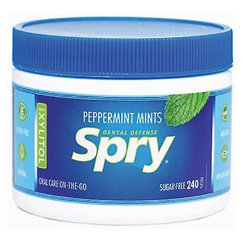 Xlear Inc Spry Mints 100% Xylitol, Pfefferminze 240 Count (2er Pack) on Productcaster.