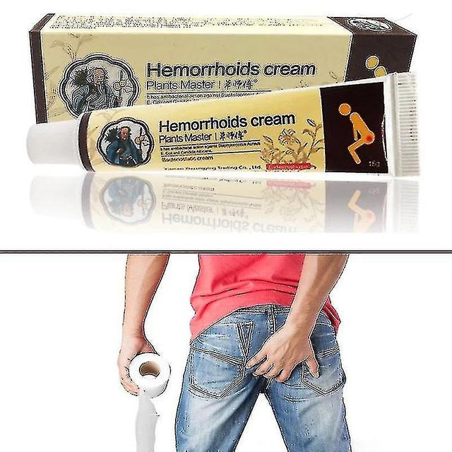 Youlaicai 15g Hemorroidas Ointment Plant Herbs Powerful Materials Hemorrohoids Cream on Productcaster.