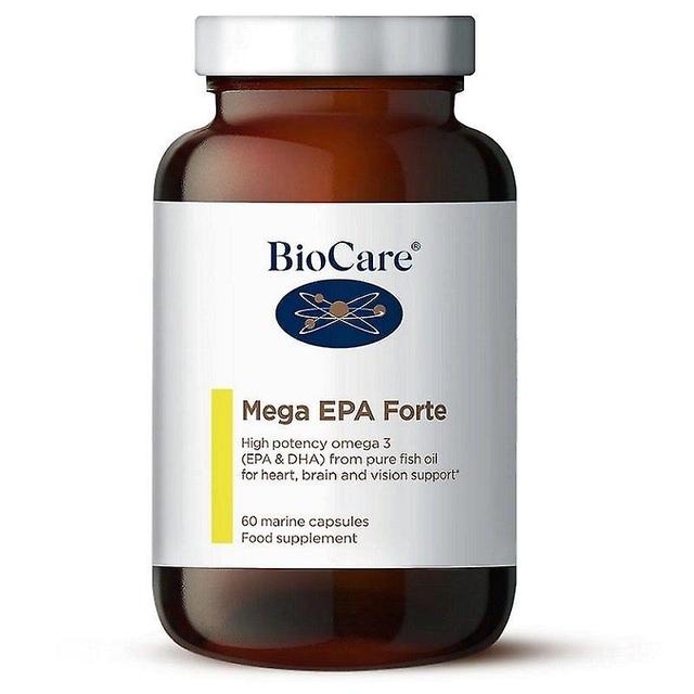 BioCare Mega EPA Forte Marine Caps 60 (53260) on Productcaster.