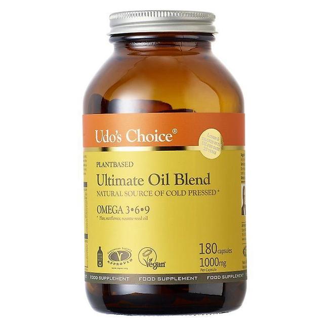 Udos Choice Udo's Choice Ultimate Oil Blend 1000mg Capsules 180 (FMD042) on Productcaster.