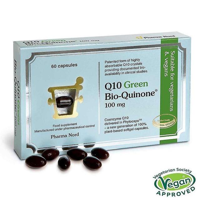 Pharma Nord Pharmanord Q10 Zelená Bio-Quinone 100mg Čiapky 60 on Productcaster.