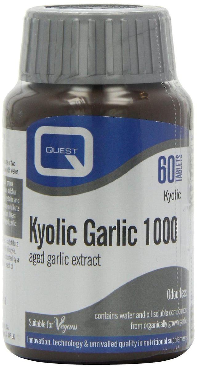 Quest Kyolic Garlic - Aged Garlic Extract - 1000mg - 60 Tablets on Productcaster.