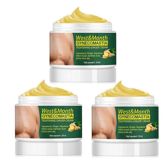 1-3pcs Gynecomastia Firming Ginger Cream Helps Burn Fat And Speed Up Metabolism Body Sweat on Productcaster.