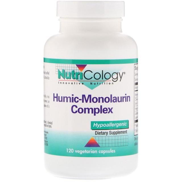 Nutricology, Humic-Monolaurin Complex, 120 Vegetarian Capsules on Productcaster.