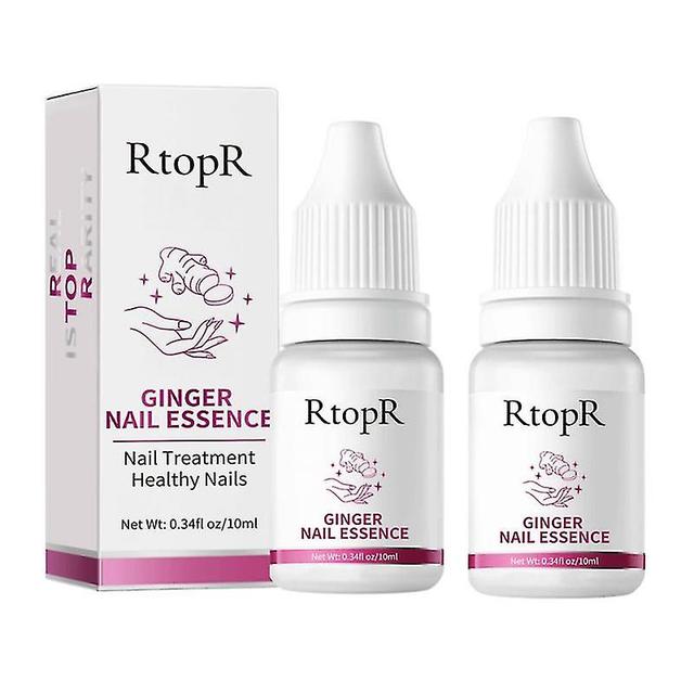 1/2/3Pcs Nail Care Ginger Antibacterial Essential Oil Antifungal Infection Nail Promote Nail Growth Repair Treatment Healthy HK 2pcs on Productcaster.