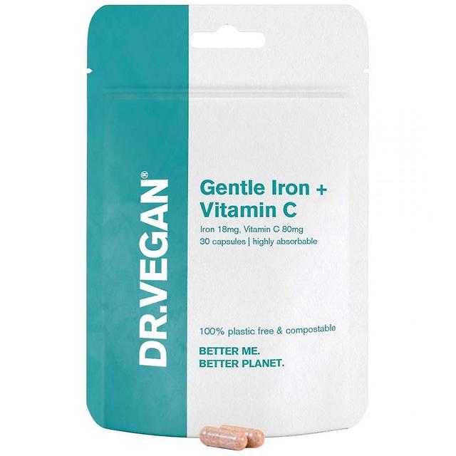 Dr.vegan gentle iron + vitamin c 30's on Productcaster.