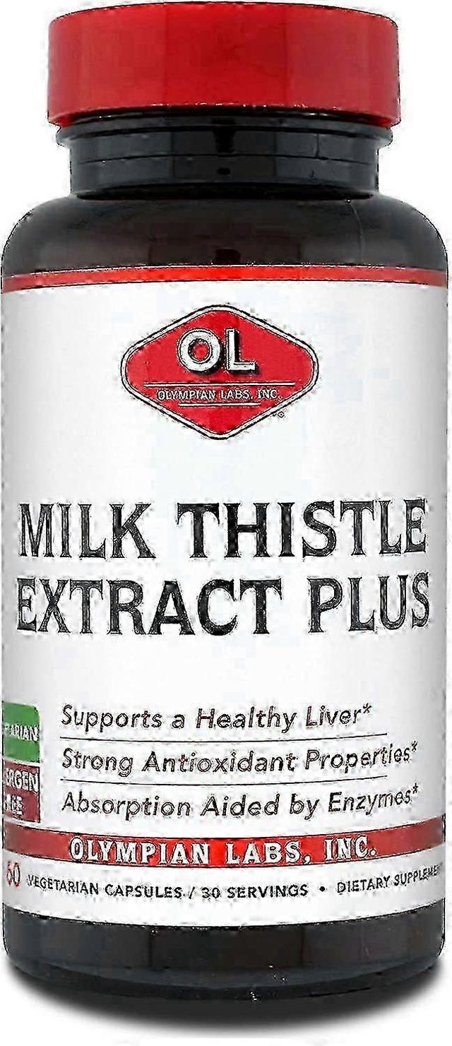 Olympian lab milk thistle extract plus, vegetarian capsules, 60 ea on Productcaster.