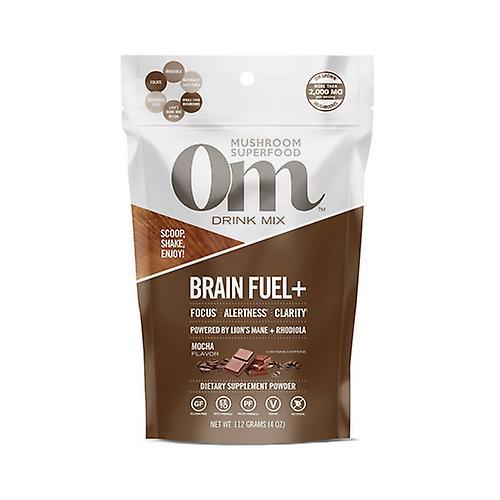 Om Mushrooms Brain Plus Fuel Mocha, 4 Oz (Pack of 3) on Productcaster.