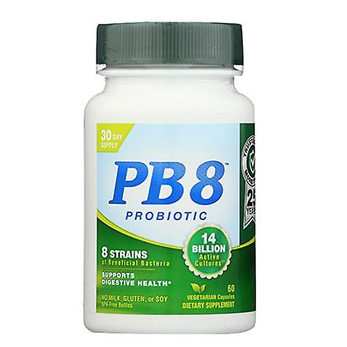 Nutrition Now PB 8 Pro-Biotic Acidophilus, Vegetarian, 60 Cap (Pack of 1) on Productcaster.