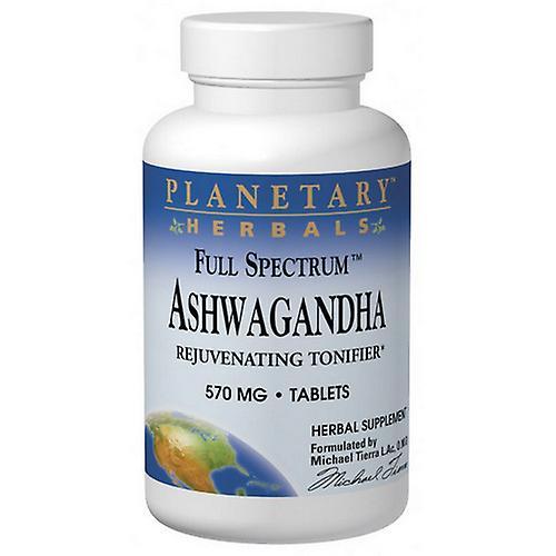 Planetary Herbals Ervas Planetárias Full Spectrum Ashwaganda, 120 Abas (Pacote de 6) on Productcaster.