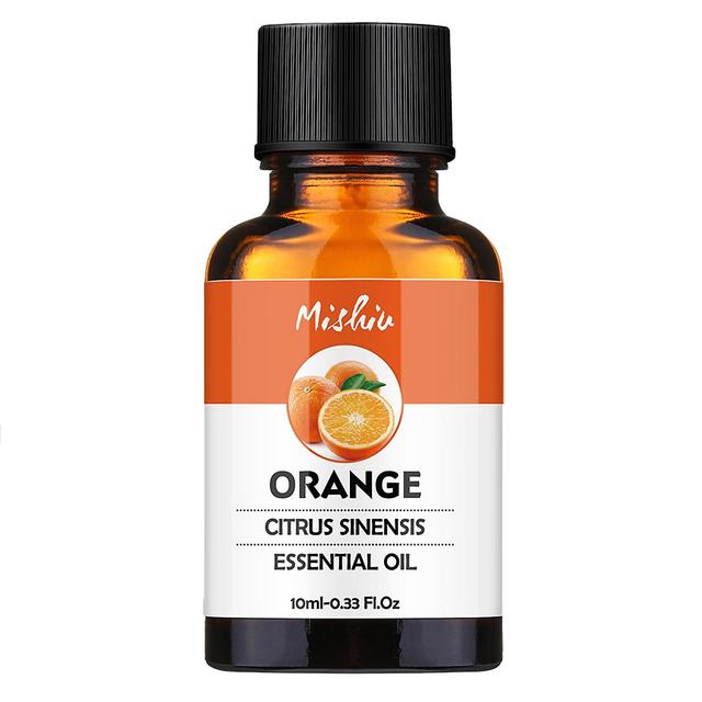 10ml æteriske olieplanter ekstrakt naturlige ingredienser forfriskende beroligende orange pebermynte eukalypt Sweet Orange on Productcaster.