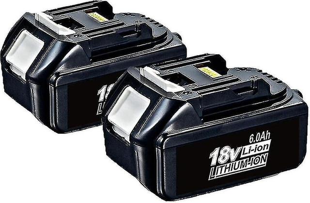 2 Pack Compatible Makita 18v Battery 6.0 Ah Lxt Li-ion Bl1850b Bl1830b Bl1860b Cordless,new on Productcaster.