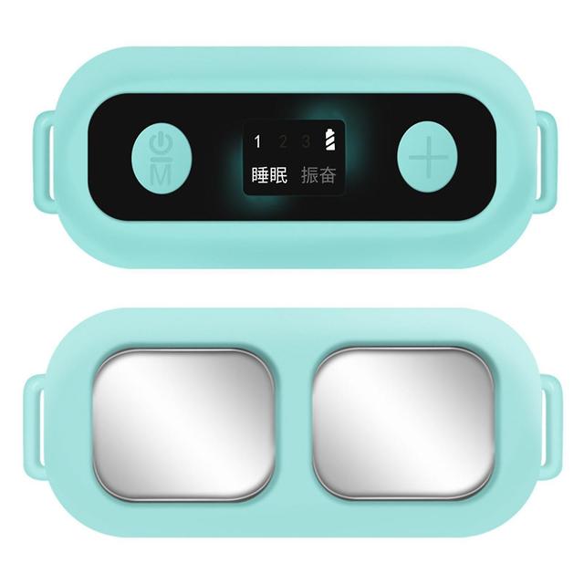 Wfuo Intelligent handheld sleeper foot sleeper anxiety sleep aid vibration fall asleep Green on Productcaster.