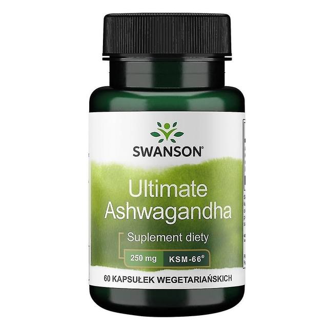 Ashwagandha KSM66 250 MG 60 Čiapky BI7380 on Productcaster.