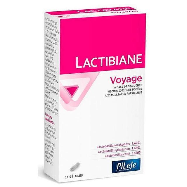 Pileje lactibiane voyage 14 capsules on Productcaster.