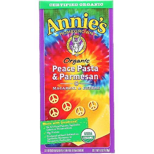 Annie's Homegrown Pasta Peace & Parms, 6 Oz (Case of 12) (Pack of 6) on Productcaster.