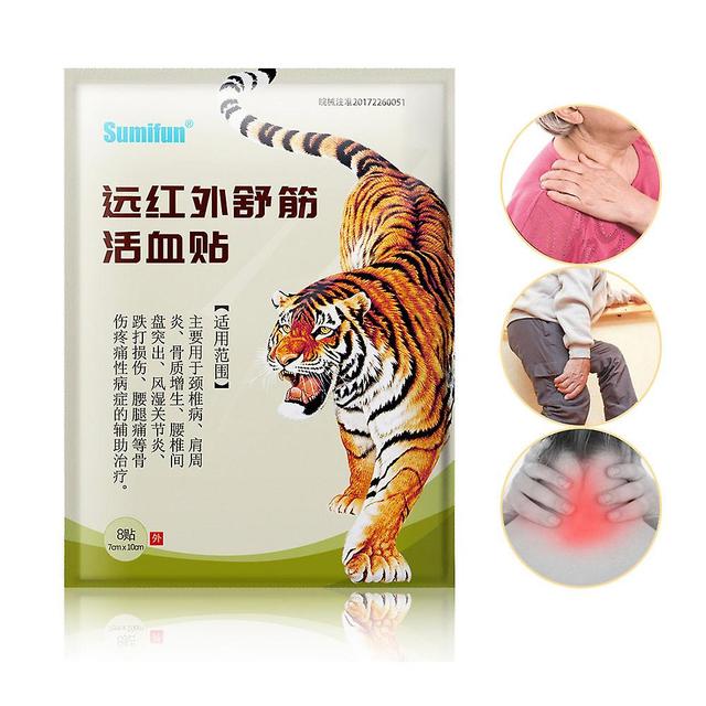 Qian Cn Herb 8/32/48pcs Tiger Balm Medical Plaster Back Neck Muscle Cervical Joints Arthritis Pain Relief Patch D0590 on Productcaster.