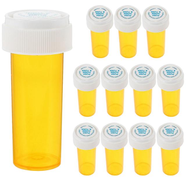 Bhtv 12pcs multifunzione pillole bottiglia piccola bottiglia di medicina trasparente pillole vettore (30ml) on Productcaster.