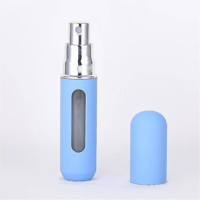 Sjioh Refillable Perfume Atomiser 5 Ml Spray Pump Portable Bottles Ideal For Travel Sea Blue 5ml on Productcaster.