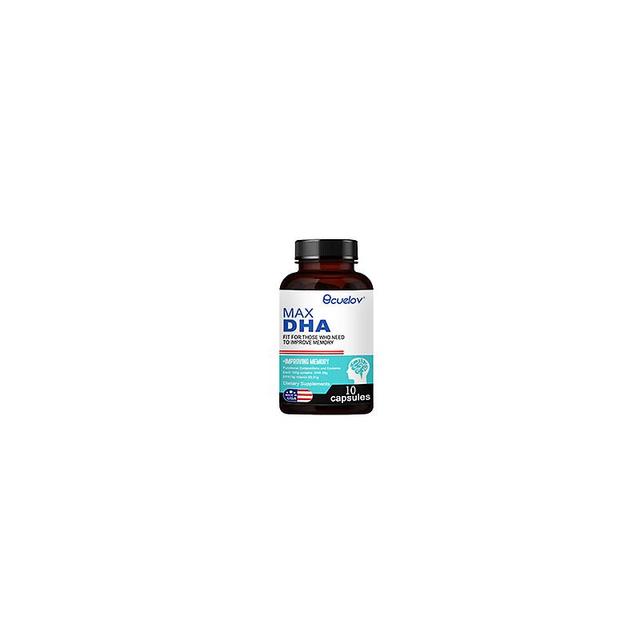 Vorallme Bcuelov Max Dha-help Enhance Memory, Protect Eyesight, Develop Intelligence, Activate Brain Cells, Relieve Brain Fatigue 10count-1 bottle on Productcaster.