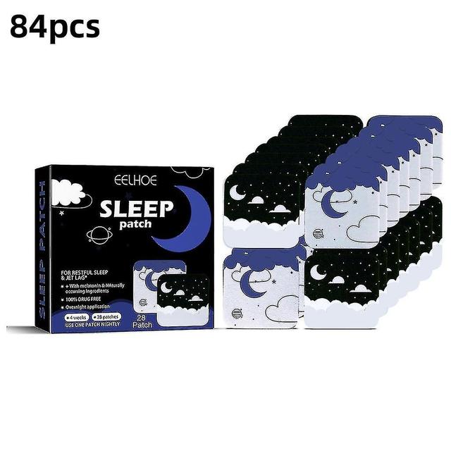 28/56/84pcs veilige slaap patches voor vrouwen mannen bevordert rust slaap en eiminates jetlag volwassenen rust 84 on Productcaster.