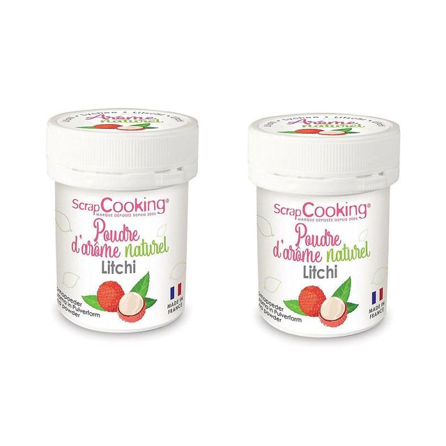 ScrapCooking Natural food flavoring powder 30 g - lychee 5,5 x 4 x 4 cm on Productcaster.